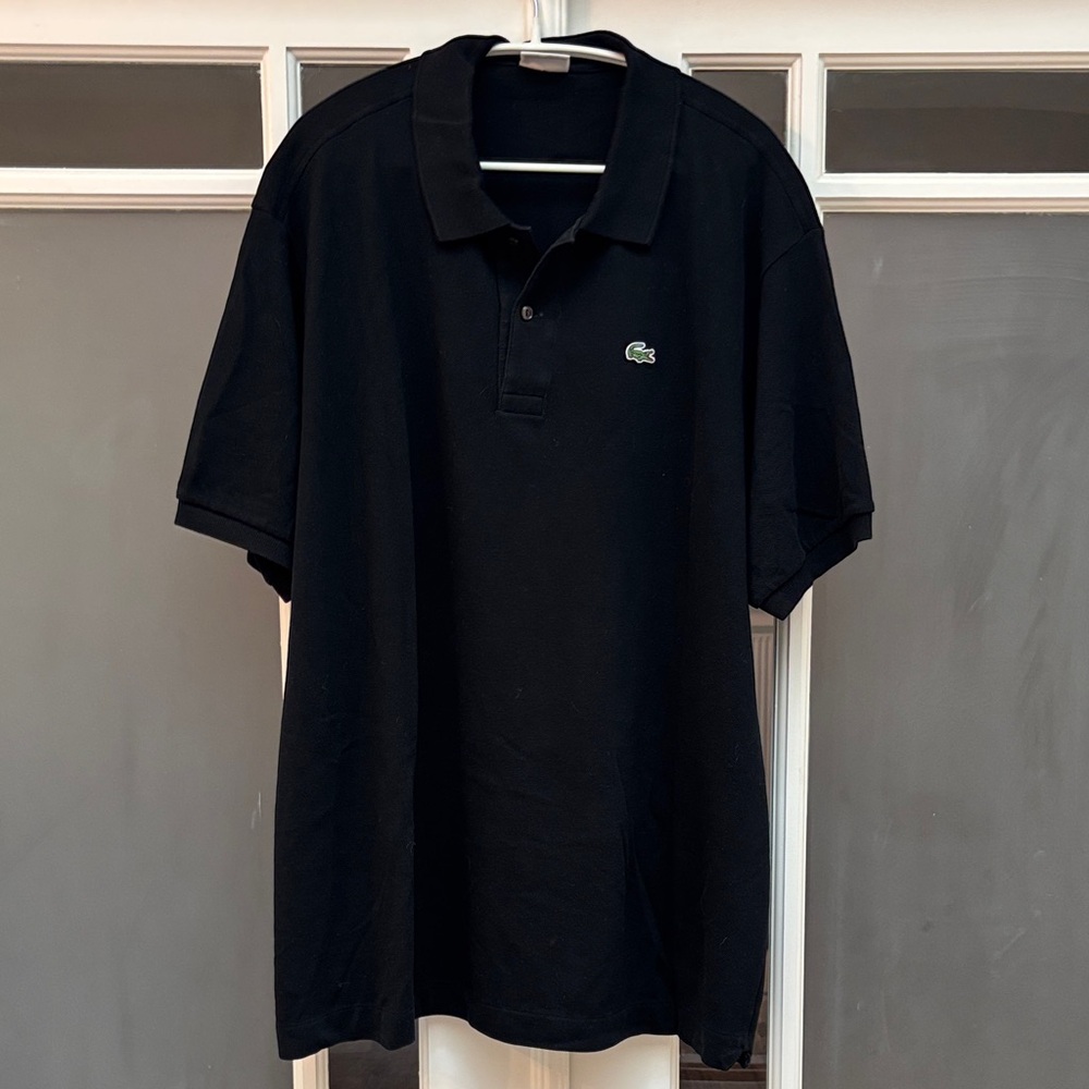 Lacoste Men's Polo Shirt in Black - 8